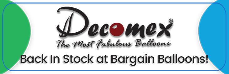 Decomex New Latex Balloons Banner