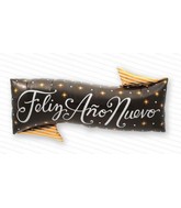 31" Feliz Año Nuevo Banner Balloon (Spanish)