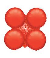 13" MagicArch Metallic Red Balloon