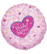 18" Bridal Shower  Fireworks Balloon