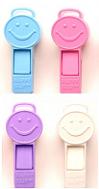 9 Gram Happy Clip Pastel Assortment (100 Per Bag) Balloon Weights