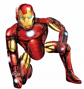 46" Avengers Iron Man AirWalker Balloon