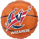18" NBA Washington Wizards Basketball Balloon