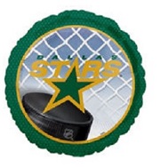 18" NHL Hockey Dallas Stars Balloon