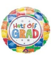 32" SuperShape Hats Off Grad Balloon
