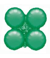 30" MagicArch Large Balloon Metallic Green