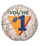 31" You're Number One Balloon