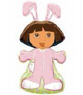 34" Dora Easter Bunny Balloon