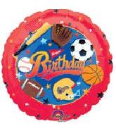 4" Airfill Only Little Champs Birthday Balloon