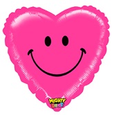 21" Mighty Smile Heart Balloon