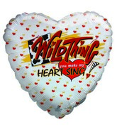 18" WildThing You make My Heart Sing Balloon