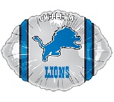 18" NFL Football Detroit Lions Balloon