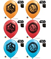 12" (6 Count) Special Assorted Star Wars Latex Balloons