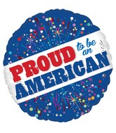 18" Proud to Be American Balloon