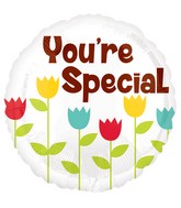 18" Cheery Flowers You're Special Balloon