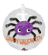 24" Purple Spider Balloon