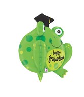29" Multi-Sided Foil Shape Dimensionals Hoppy Graduation Balloon