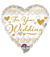 9" Airfill Only For Your Wedding Heart Balloon