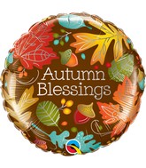 18" Round Autumn Blessings