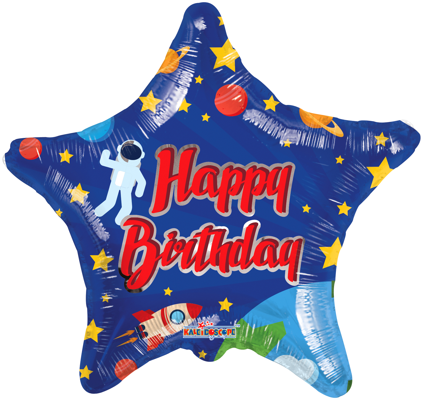 Plays a Happy Birthday Jingle When Opened Customizable Greeting Card Smile and Stars Happy Birthday Inflated Helium Balloon