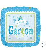 18" Welcome Cest Un garcon Balloon