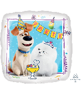 The Secret Life of Pets 7th Holographic Birthday Party Balloon
