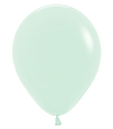 5" Betallatex Pastel Matte Green Latex Balloons (100CT)