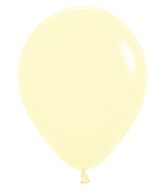 5 inch Sempertex Pastel Matte Blue Latex Balloons - 51177