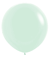 36" Betallatex Pastel Matte Green Latex Balloons (2 Per Bag)