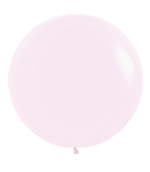 24" Betallatex Pastel Matte Pink Latex Balloons (10 Per Bag)