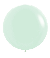 24" Betallatex Pastel Matte Green Latex Balloons (10 Per Bag)