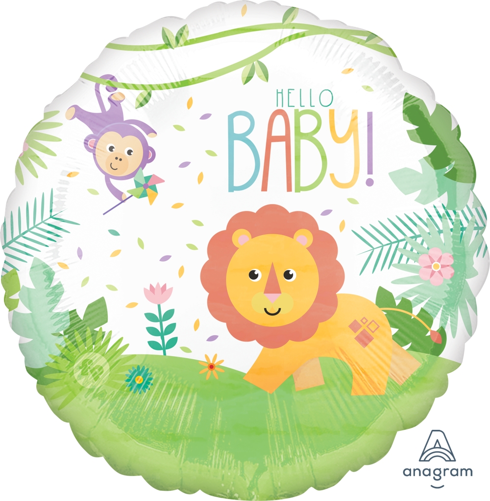 18" Fisher-Price Hello Baby Foil Balloon