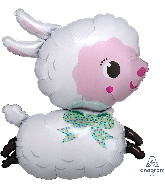28" Lamby SuperShape Foil Balloon