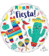 18" Fiesta Party Foil Balloon