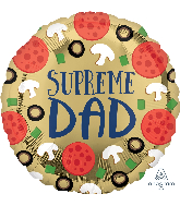 18" Supreme Dad Foil Balloon