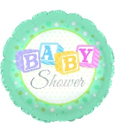 18" Baby Shower Foil Balloon