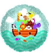18" Noah's Ark Foil Balloon