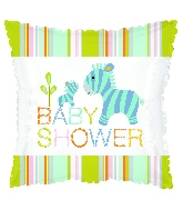 18" Happy Jungle Baby Shower Balloon
