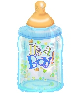 33" It's a Boy Bottle Balloon