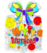 26"Happy Birthday Day Gift Balloons