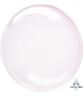18" Crystal Clearz Light Pink Balloon