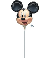 Airfill Only Mickey Mouse Forever Shape Valved Foil Balloon