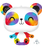 24" Panda SuperShape Foil Balloon