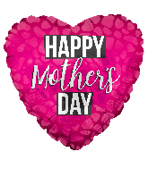 18" Happy Mother's Day Animal Foil Balloon