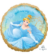 18" Cinderella Once Upon A Time Foil Balloon