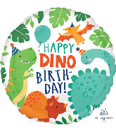18" Dinomite Party Foil Balloon