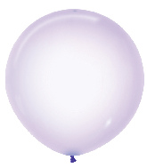 24" Betallatex Latex Balloons Crystal Pastel Lilac 10 ct