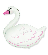 Jumbo Swan Foil Balloon