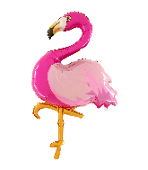 43" Flamingo Foil Balloon