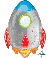 29" Spaceship Foil Balloon